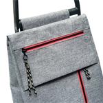 Rolser Wallaby Tweed 2 nákupní taška na kolečkách, šedá