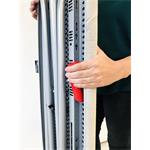 Rolser žehlicí prkno K-UNO Black Tube 115 x 35 cm, fialové