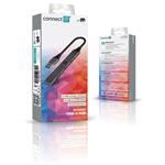 Rozbočovač Connect IT USB-A, (1xUSB-A 3.0, 3xUSB-A 2.0), externý, antracitová
