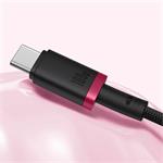 Rýchlonabíjací kábel Baseus Dura USB-C/USB-C 1m 100W červený/čierny