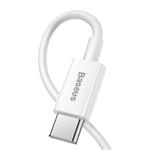 Rýchlonabíjací kábel Baseus Superior Series USB-C/Lightning 20W 1m biely