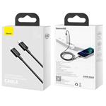 Rýchlonabíjací kábel Baseus Superior Series USB-C/Lightning 20W 1m čierny