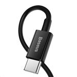 Rýchlonabíjací kábel Baseus Superior Series USB-C/Lightning 20W 2m čierny