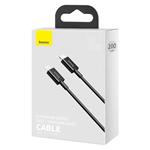 Rýchlonabíjací kábel Baseus Superior Series USB-C/Lightning 20W 2m čierny