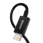 Rýchlonabíjací kábel Baseus Superior Series USB/Lightning 2,4A 2 m čierny