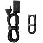 Rýchlonabíjačka Baseus GaN3 Pro, 2x USB-C, 2x USB 65W čierna