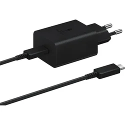 Rýchlonabíjačka Samsung EP-T4510X, USB-C, vrátane kábla, 45 W, čierna