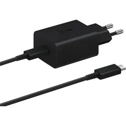 Rýchlonabíjačka Samsung EP-T4510X, USB-C, vrátane kábla, 45 W, čierna