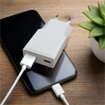 Rýchlonabíjačka Solight USB A+C 20W