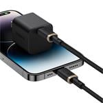 Rychlonabíjecí kabel Baseus Dura USB-C/Lightning 1m 20W černo zlatý