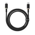 Rychlonabíjecí kabel Baseus Dura USB/Lightning 1m 20W černo zlatý