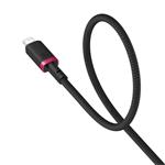 Rychlonabíjecí kabel Baseus Dura USB/Lightning 2m 20W černo červený