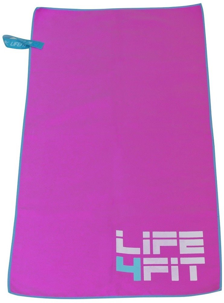 Rýchloschnúci uterák z mikrovlákna LifeFit 70x140 cm, fialový