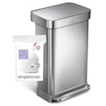Sáčky do odpadkového koše 45 L, Simplehuman typ M zatahovací, 3 x 20 ks ( 60 sáčků )