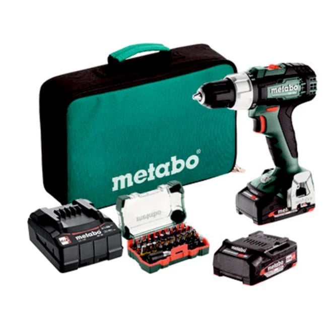 Sada akumulátorových príklepových vŕtačiek SB 18 L METABO (614053900)