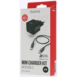 Sada Hama: rýchla nabíjačka USB-C PD/QC 25 W + kábel USB-C 1,5 m
