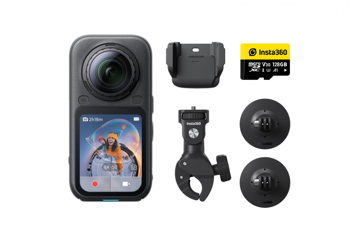 Sada Insta360 X6 pre motocyklistov