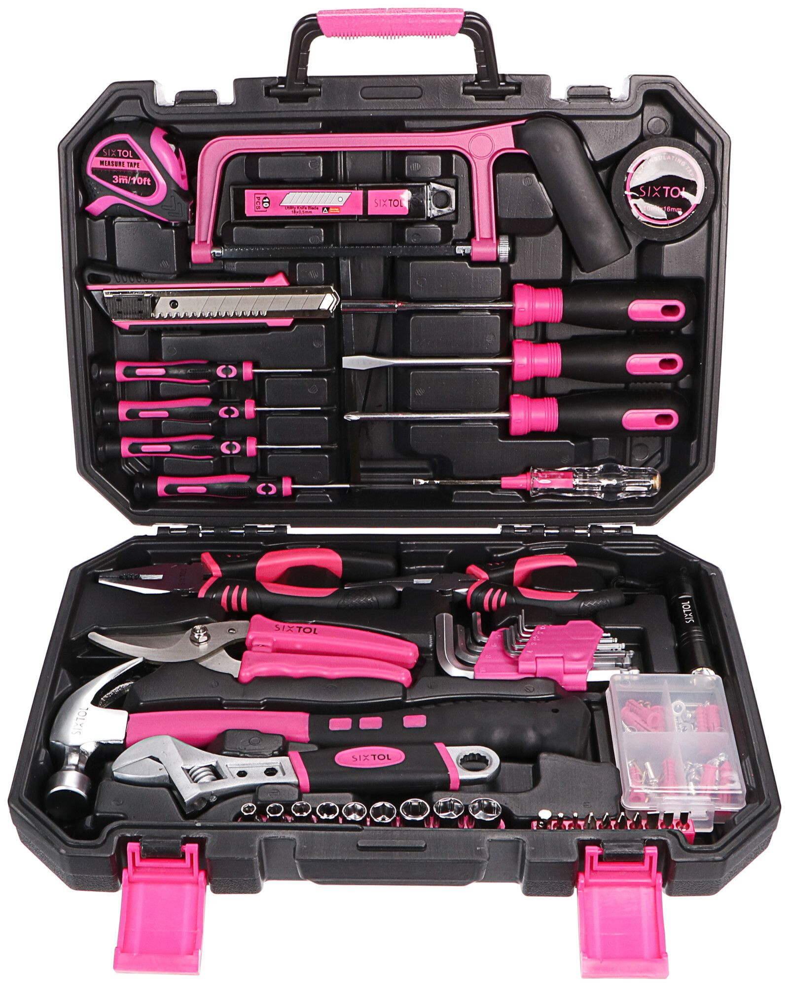 Sada náradia Sixtol HOME PINK 128