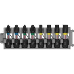 Sada skrutkovacích bitov BOSCH PRO Impact, PH1; PH2; PZ1; PZ2; T15; T20; T25; T30, 25 mm, 8 ks (2.608.521.U61)