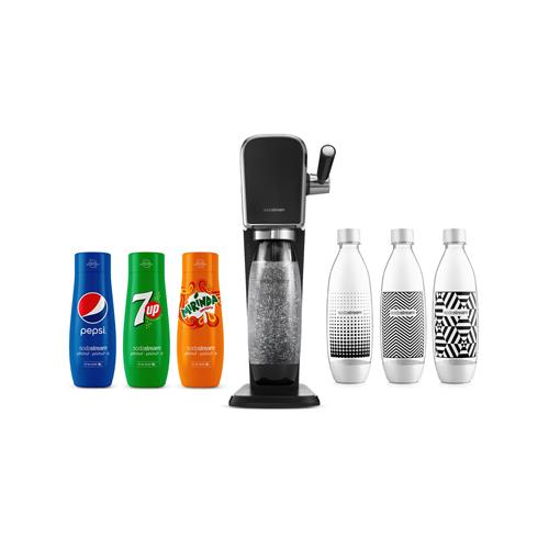 Sada výrobníkov perlivej vody SodaStream ART Black PEPSI Pack