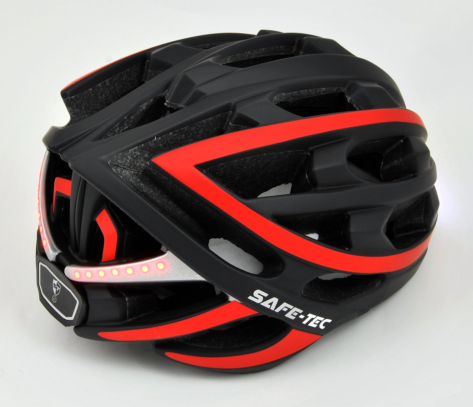 Safe-Tec TYR Black Red S (53cm - 55cm)