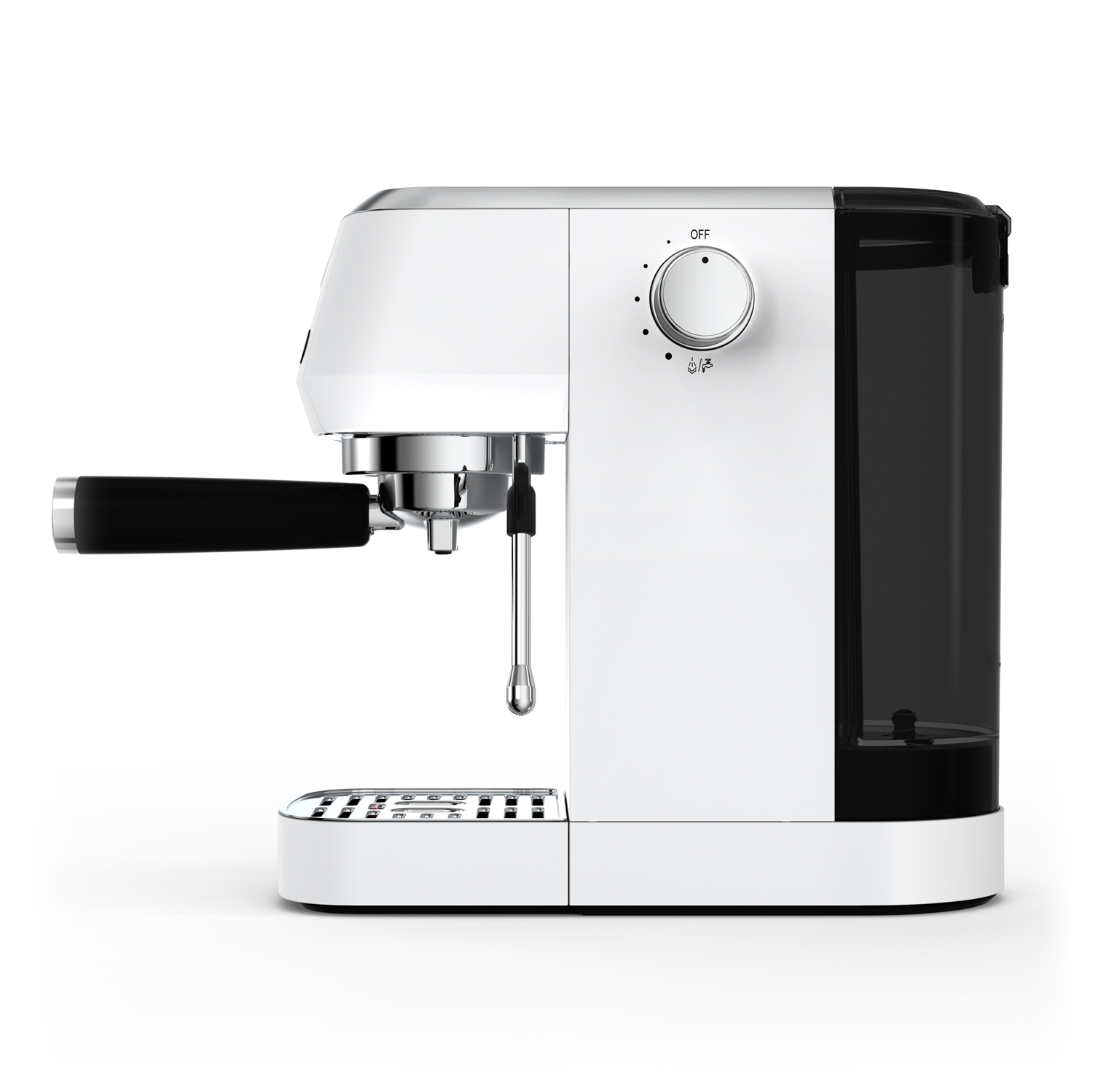 Salente Coffio, pákový kávovar, bílý