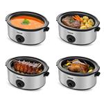 Salente HotPot, pomalý hrnec, 6,5 l, manuální ovládání, nerez