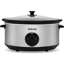 Salente HotPot, pomalý hrniec, 6,5 l, manuálne ovládanie, nerezová oceľ