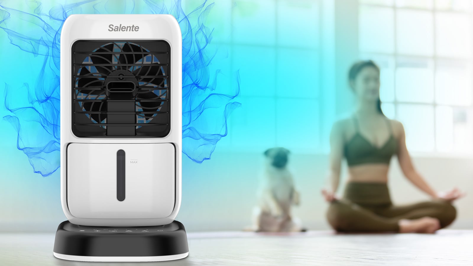 Salente IceTop, ochlazovač/ventilátor/zvlhčovač, bílý