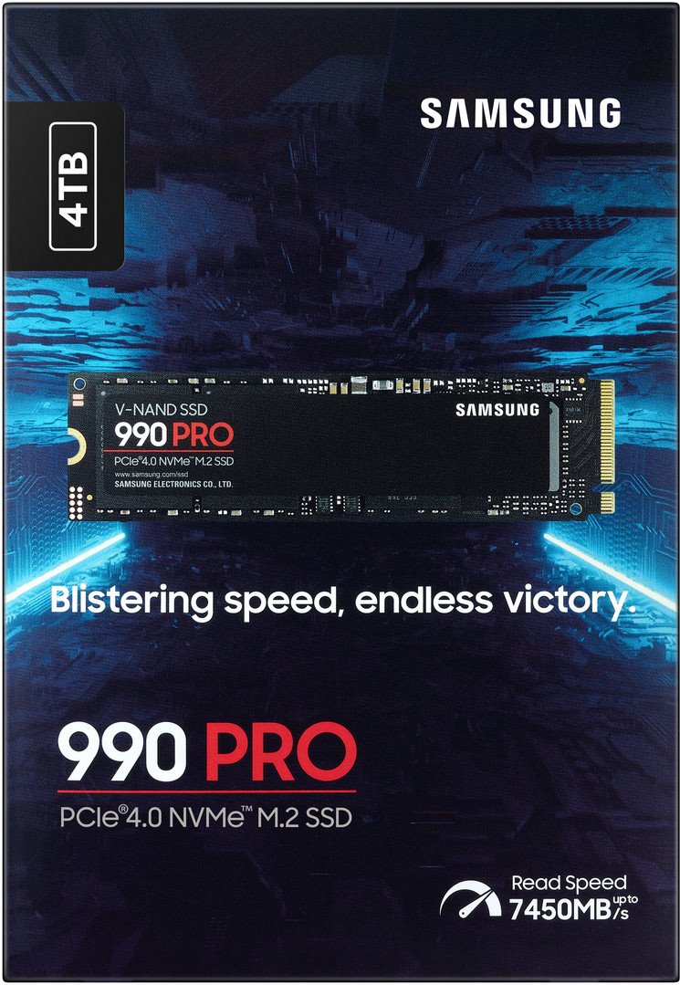 Samsung 990 PRO 4TB NVMe