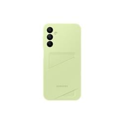 Samsung back cover with card pocket for Samsung Galaxy A15 lime