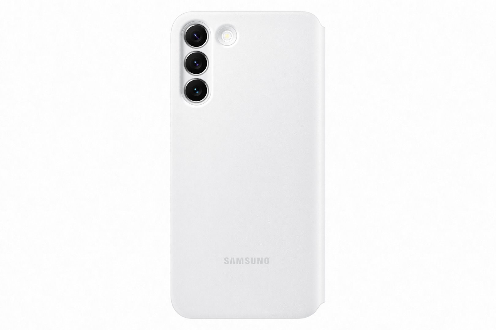 Samsung flipové pouzdro Clear View EF-ZS906C pro Galaxy S22+ bílé