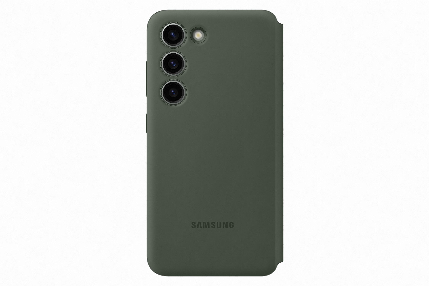 Samsung Flipové puzdro Smart View pre Samsung Galaxy S23 Khaki