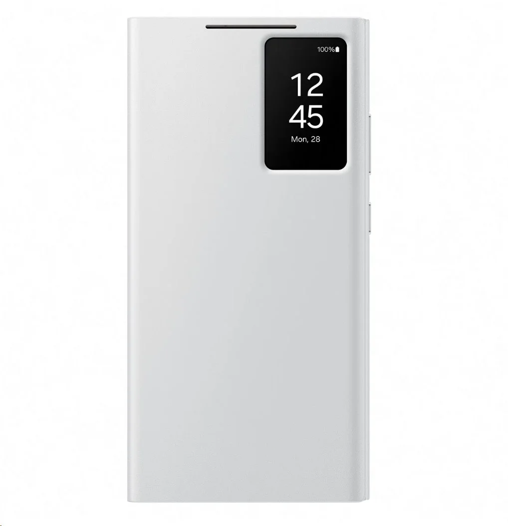 Samsung flipové puzdro Smart View pre Samsung Galaxy S24 Ultra white