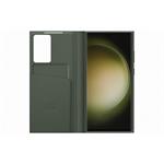 Samsung Flipové puzdro SmartView pre Samsung Galaxy S23 Ultra Khaki