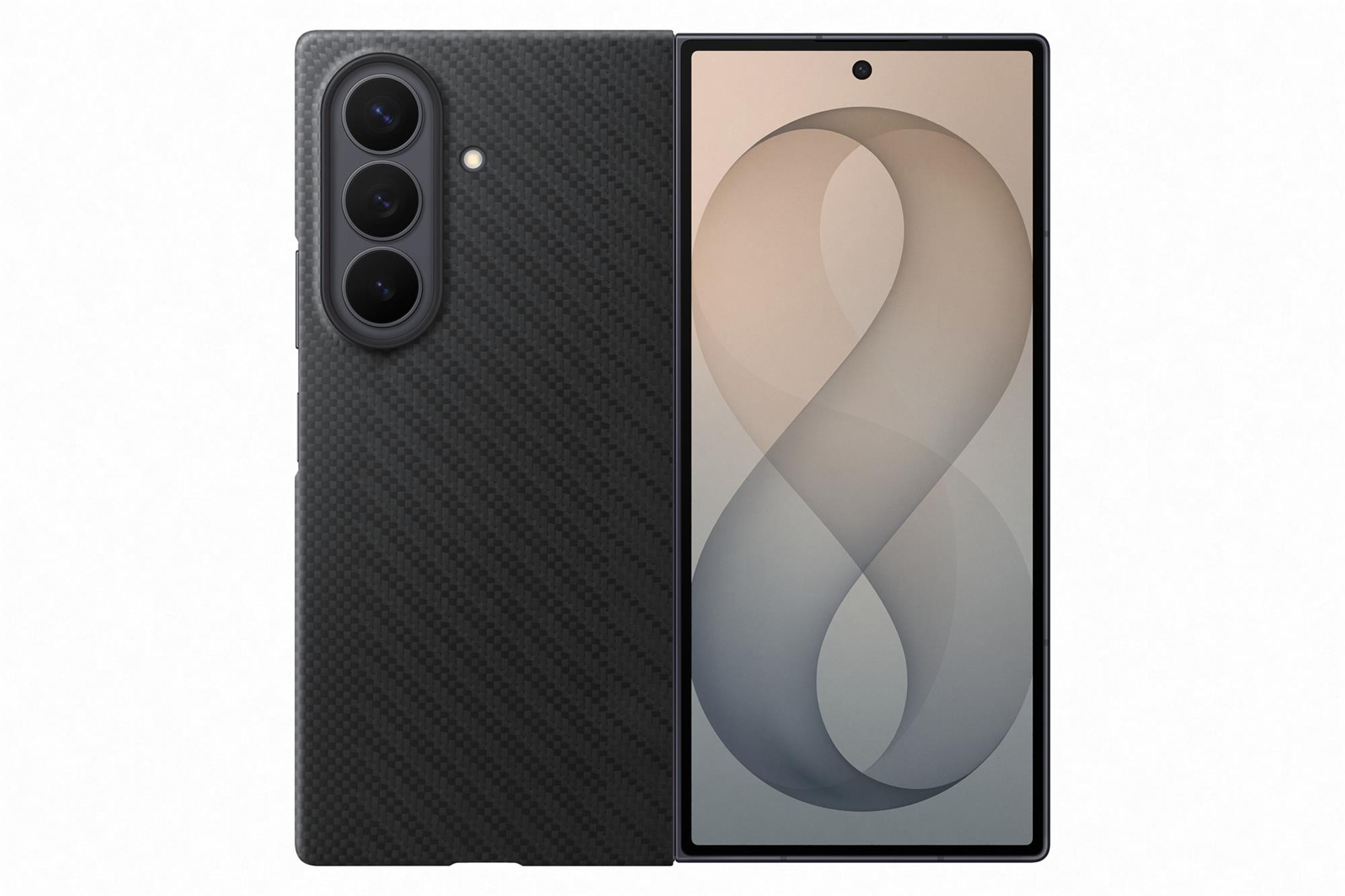Samsung Karbonový kryt s magnetem pro Galaxy Z Fold8 Ultra černý