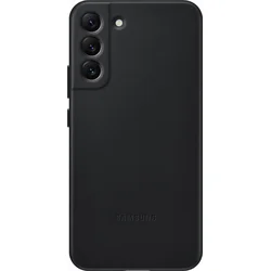 Samsung kožený zadní kryt EF-VS906L pro Galaxy S22+ černý