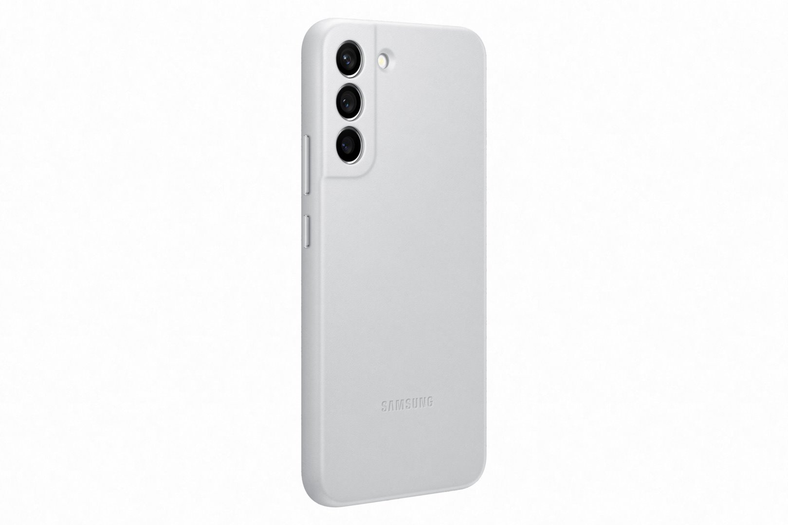 Samsung kožený zadní kryt EF-VS906L pro Galaxy S22+ šedý