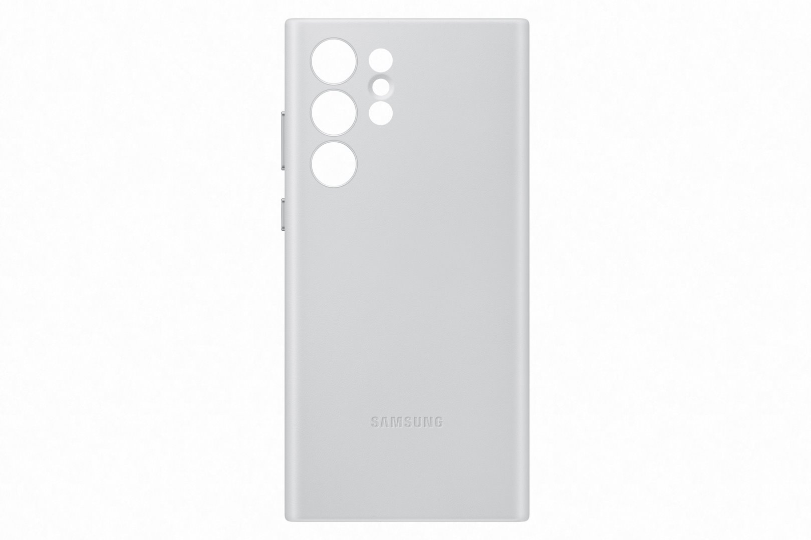 Samsung kožený zadní kryt EF-VS908L pro Galaxy S22 Ultra šedý