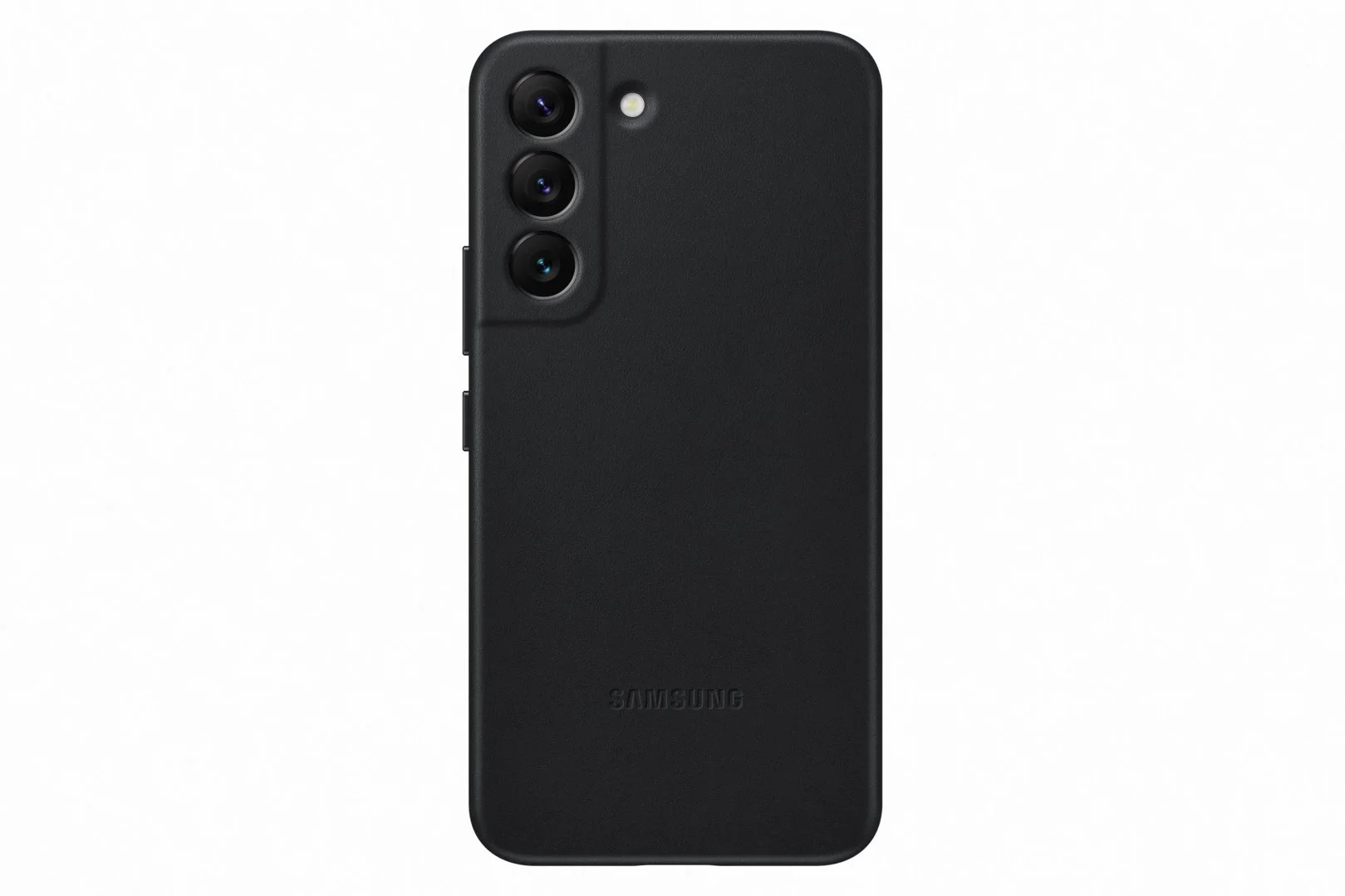 Samsung kožený zadný kryt EF-VS901L pre Galaxy S22 čierny
