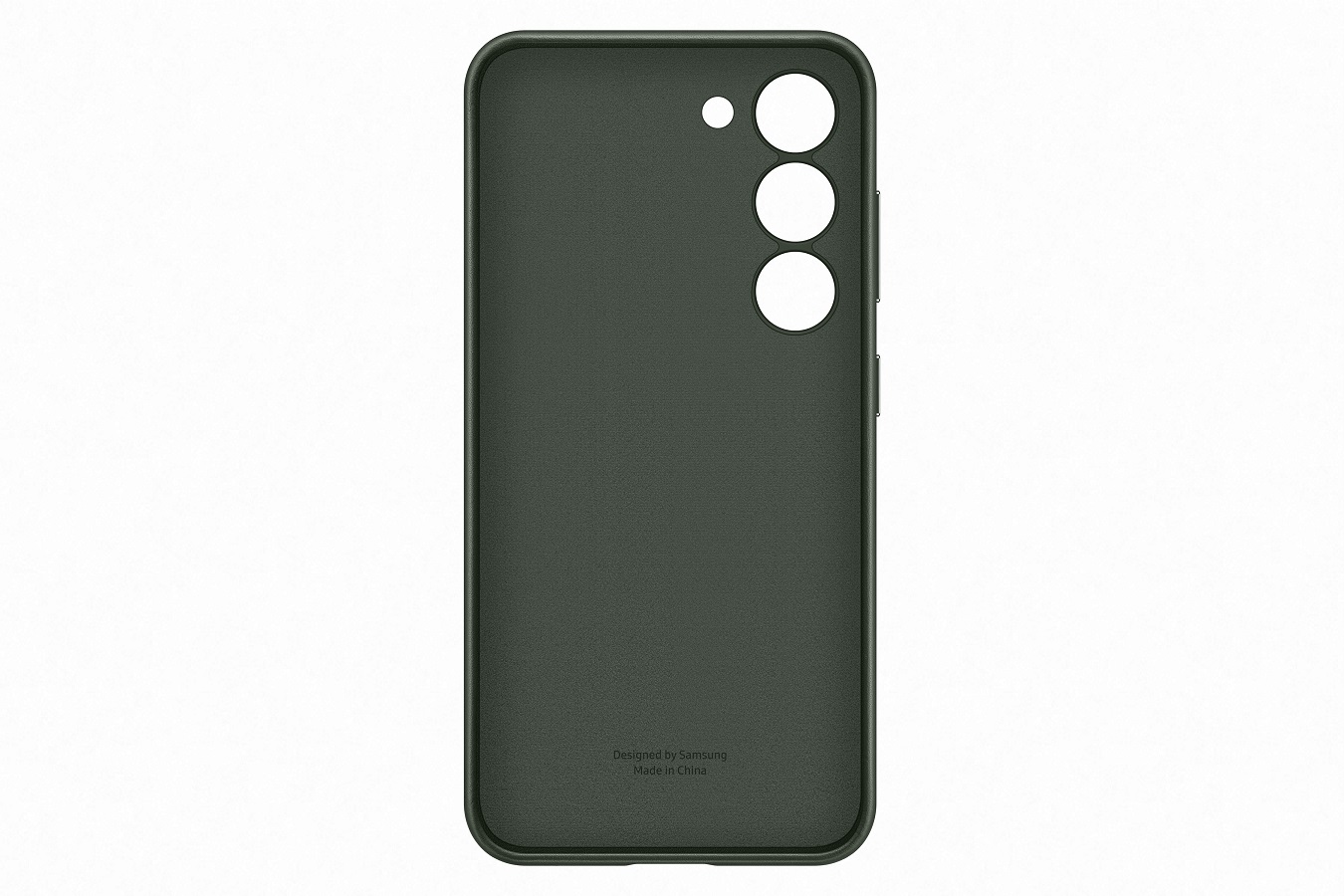 Samsung Kožený zadný kryt pre Samsung Galaxy S23 Green