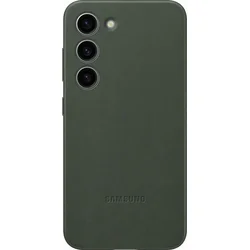 Samsung Kožený zadný kryt pre Samsung Galaxy S23+ Green