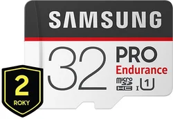 Samsung Micro SDHC 32GB PRO Endurance (UHS-I U1) + SD adaptér MB-MJ32GA/EU - Digitální foto - příslušenství
