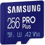 Samsung microSDXC 256GB PRO Plus + USB adaptér