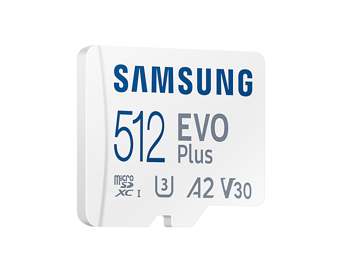Samsung microSDXC 512GB EVO Plus + SD adaptér MB-MC512KA/EU