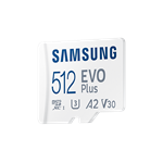 Samsung microSDXC 512GB EVO Plus + SD adaptér