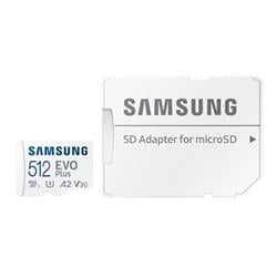 Samsung microSDXC 512GB EVO Plus + SD adaptér