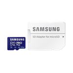 Samsung microSDXC 512GB PRO Plus + SD adaptér