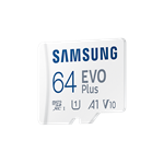 Samsung microSDXC 64GB EVO Plus + SD adaptér