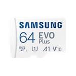 Samsung microSDXC 64GB EVO Plus + SD adaptér